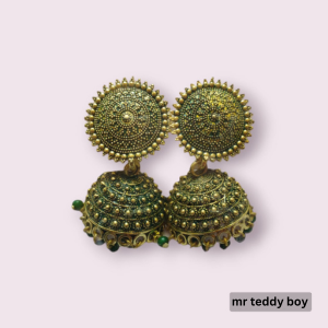 multicolor jhumka earring-mrteddyboy