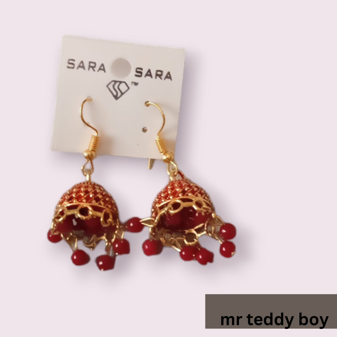 Stylish earrings-mr teddy boy